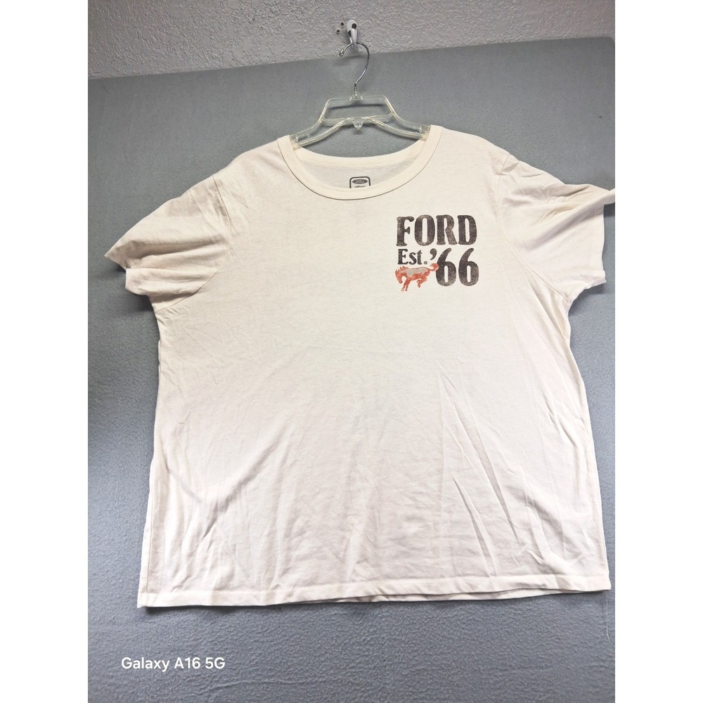 Ford‎ Officia Licensed Product Men T-Shirt White Hybrid Size XXL